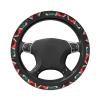 Fresh Watermelon Printed Steering Wheel Cover, 15-inch Universal Steering Wheel Protective Cover, Anti-Slip, Sweat-Absorbing, view 2