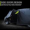 Waterproof All-Weather Car Cover Compatible with Porsche Panamera 2009-2024 Windproof,UV-Resistant,Dustproof with Zipper Door & Reflective Strips,Custom Fit Cover view 2