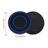4 Pack Car Coasters for Cup Holder, 2.75 Inch Universal Auto Waterproof Coasters Silicon Insulation Cup Mats,No-Slip Anti Dust Insert Coaster for Woman Man, Suit for Vehicle Interior (Black/Blue) view 2