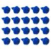 Anyhut 20 PCS Wheel Arch Molding Retainer Clips, Blue Plastic Trim Clips Compatible with Land Rover Range Rover Evoque Discovery, Replaces OEM LR027255 view 1