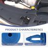 Anyhut 20 PCS Wheel Arch Molding Retainer Clips, Blue Plastic Trim Clips Compatible with Land Rover Range Rover Evoque Discovery, Replaces OEM LR027255 view 3