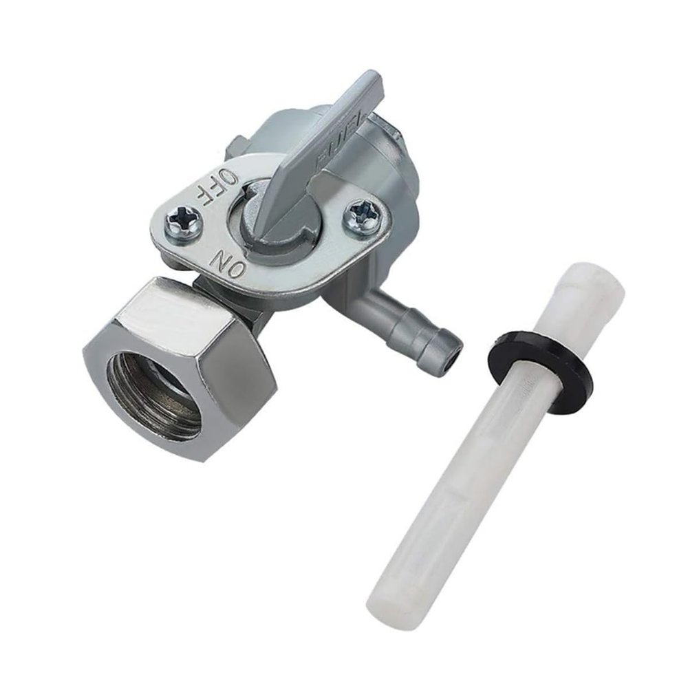LUCKGRASP Generator Fuel Shut Off Valve 16mmx1.5mm, 22mm Hex Nut Gas Tank Fuel Switch Valve Pump Petcock GX390 Replacement