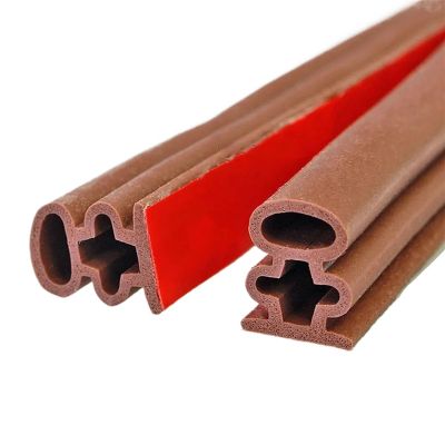 Self-Adhesive Door Bottom Sealing Strip Door Window Anti-Collision Silicone Rubber Strip Sound Insulation Strip Weathering Strip(10x10mm White)