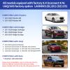 TsuperU 8.4" Uconnect LCD Touch Screen Replacement LA084X01 Digitizer, Touchscreen for Dodge Charger Durango Jeep Cherokee Compass Wrangler Ram Chrysler Radio 4C UAQ Monitor Navigation System view 2