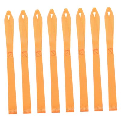 PLAFOPE 8pcs Nylon Motorcycle Tie Down Straps Binding Straps for Beach Sturdy for Secure Luggage