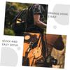 PLAFOPE 8pcs Nylon Motorcycle Tie Down Straps Binding Straps for Beach Sturdy for Secure Luggage view 3