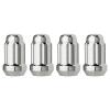 DPAccessories Chrome M12x1.50 Lug Nuts for Aftermarket Wheels - Closed End Spline Tuner - 34mm (1.35") Tall - Pack of 4 - LCS3A6HC2CH04004 view 1