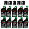 Proven Part 5 Oil Filters 10 Quarts 10W40 Oil Fits Kawasaki 103887901 view 1