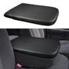 DEYTOP Center Console Cover for 2002-2012 Ram 1500 2500 3500 Accessories Car Armrest Cover for 2005 2008 1500 Ram Anti-Scratch Leather Armrest Protector (Black PU Leather, 2002-2012 Jump Seat) view 1