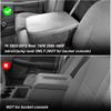 DEYTOP Center Console Cover for 2002-2012 Ram 1500 2500 3500 Accessories Car Armrest Cover for 2005 2008 1500 Ram Anti-Scratch Leather Armrest Protector (Black PU Leather, 2002-2012 Jump Seat) view 2