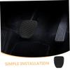 GRIRIW 4pcs Heavy Duty Clutch Brake Pedal Pad Covers Rubber Material Easy Install view 3