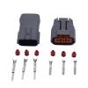 FTOMIKA Cars Connectors XG7034-2.2-11/21 3 Pin 090 Female Water Proof Cable Connector for Ignition Coil 6195-0009(Female) view 2