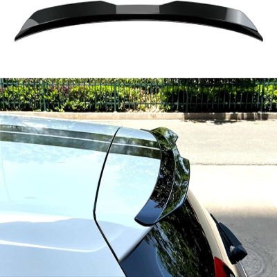 ZBJJOJML Rear Trunk Spoiler Wing for Subaru XV Crosstrek I 2013 2014 2015 2016 2017, Car Rear Roof Spoiler Tail Wing Body Kit, Car Accessories,Bright Black