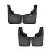 JADEKEEI 4pcs Flaps/Splash Guards/Mudguards Front Rear Lower Side Black Tpo Flexible Plastics for Ford for F150 2004-2014 Will Not Clear The Power Deployable Running Boards FL3Z-16A550-C view 1
