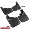JADEKEEI 4pcs Flaps/Splash Guards/Mudguards Front Rear Lower Side Black Tpo Flexible Plastics for Ford for F150 2004-2014 Will Not Clear The Power Deployable Running Boards FL3Z-16A550-C view 3