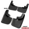 JADEKEEI 4pcs Flaps/Splash Guards/Mudguards Front Rear Lower Side Black Tpo Flexible Plastics for Ford for F150 2004-2014 Will Not Clear The Power Deployable Running Boards FL3Z-16A550-C view 4