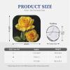 Yellow Rose Car Windshield Sun Shade 2pcs Foldable Windshield Sunshades Car Front Window Shades Universal Fit Most Auto Sedan Truck SUV Sun Visor Large view 3