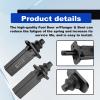 Pleoos Fuel Tank Door Spring with Plunger & Boot Replacement Compatible with Chevy Tahoe Suburban Malibu HHR Traverse, Cadillac SRX CTS Escalade, GMC Yukon Acadia, Buick Enclave Lucerne, Saturn Aura view 2