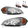 Vizotae Headlights with High/Low Beam Bulbs for 2006-2013 Chevy Impala view 1