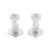 Cnaloo12 38420 2Pcs Striker Bolt Door Latch For Buick Electra 1971-1976 Steel Silver view 4