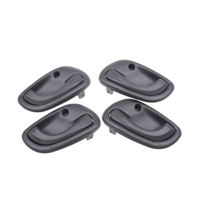 YOYDHVMKR Front Rear Left Right Fit for Suzuki Jimny 1.0 1.3 1998 1999 2000 2001 2002 2003 2004 2005 2006-2019(Dark Grey,4 Sides)