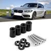 Keenso Hood Vent Spacer, Rugged Design, Riser Kit, Clean Finish, for Oversized Engine Swaps, Improved Cooling and Airflow, Black view 3