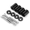 Keenso Hood Vent Spacer, Rugged Design, Riser Kit, Clean Finish, for Oversized Engine Swaps, Improved Cooling and Airflow, Black view 4