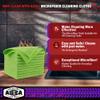 AIDEA Microfiber Cleaning Cloth, 10PK, Microfiber Towels for Cars, Premium All Purpose Car Cloths, Dusting Cloth Cleaning Rags, Absorbent Towels for SUVs, House, Kitchen, Window, 12"12", Green view 2