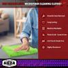 AIDEA Microfiber Cleaning Cloth, 10PK, Microfiber Towels for Cars, Premium All Purpose Car Cloths, Dusting Cloth Cleaning Rags, Absorbent Towels for SUVs, House, Kitchen, Window, 12"12", Green view 3