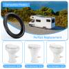 AUGHOA RV Toilet Seal, Flush Ball Seal Gaskets Compatible with Dometic 300/310/320, 385311658 Gasket Replacement Parts Solve Leakage Problem, 2 Pack view 2
