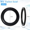 AUGHOA RV Toilet Seal, Flush Ball Seal Gaskets Compatible with Dometic 300/310/320, 385311658 Gasket Replacement Parts Solve Leakage Problem, 2 Pack view 3