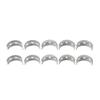 Rbanna1 10 Pcs Crankshaft Main Bearing Set Aluminium Tin Alloy STD for HONDA CB750 1991-2008 view 3