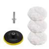 Montesy 5pcs Car Polishing Pads High Efficiency Polishing Pads Automotive Polishing Pad for Scratch Removal & Gloss Enhancement view 1