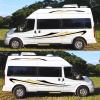 Montesy General Motorhomes Side Stripes Sticker Car Body Decoration Waterproof Vinyls Decal Stickers for Caravans Campers Pickup view 3