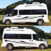 Montesy General Motorhomes Side Stripes Sticker Car Body Decoration Waterproof Vinyls Decal Stickers for Caravans Campers Pickup view 4