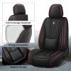 BYXN Car Seat Covers for KIA Optima 2004-2020 Full Seat Cover-Black view 2