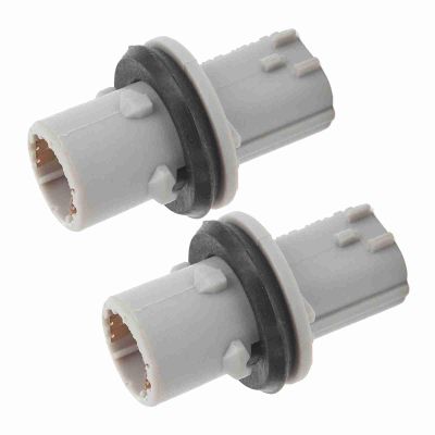 2PCS Side Marker Lamp Sockets, ABS Headlight Marker Light Sockets Headlamp Light Bulb Holders for Car Replace Repair Easy to Install