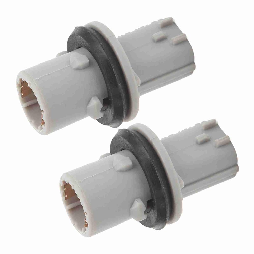 2PCS Side Marker Lamp Sockets, ABS Headlight Marker Light Sockets Headlamp Light Bulb Holders for Car Replace Repair Easy to Install