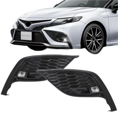 DRL Daytime Running Lights LED Fog Lamps Car Foglights Auto Headlight 12V Compatible for Toyota Camry SE XSE 2021 2022 2023 2024
