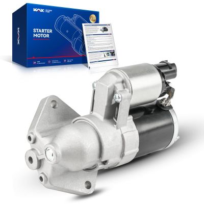 KAX Starter Replacement, New Starter for Acura for 2003-2006 MDX, (Mitsubishi Unit) 17868N 12V 1.6KW 19-Teeth CCW