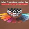 WUTA Leather Dye Professional Permanent Dye for Coloring Uncoated Vegetable Tanned Leather(30ml Flame Orange) view 2