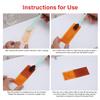 WUTA Leather Dye Professional Permanent Dye for Coloring Uncoated Vegetable Tanned Leather(30ml Flame Orange) view 4