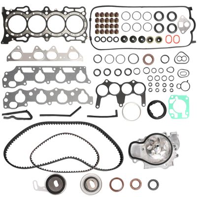 Riyhch Head Gasket Set Timing Belt Kit Water Pump fit for Acura CL,98-99