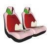 Versleh Cartoon Red Fruit Car Seat Covers, Universal Auto Front Seats Protector Fits for Car, SUV, Sedan, Truck 2 Pcs view 2