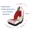 Versleh Cartoon Red Fruit Car Seat Covers, Universal Auto Front Seats Protector Fits for Car, SUV, Sedan, Truck 2 Pcs view 4