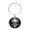 BKR Graphics Fort Campbell Military Family Metal Double Sided Key Chain Keychain view 1