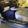7MYFPL7 Customized car Floor mat,Compatible with Tesla Model 3,Model S,Model X,Model Y,Luxury Full Coverage All Weather Car Floor Mats,Anti-Slip Car Mat Set,Easy to Clean (Black+Golden) view 3