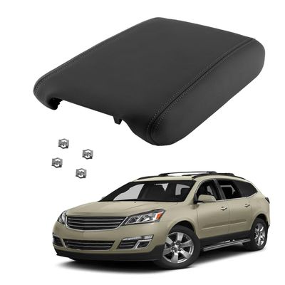 Center Console Lid, Fit for 2008-2017 Chevy Traverse, 2007-2016 GMC Acadia
