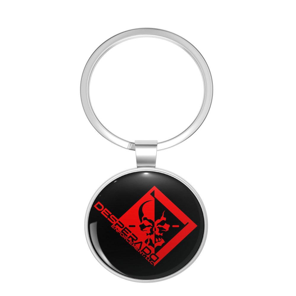 BKR Graphics Metal Gear Rising Desperado Enforcement Metal Double Sided Key Chain Keychain