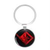 BKR Graphics Metal Gear Rising Desperado Enforcement Metal Double Sided Key Chain Keychain view 1